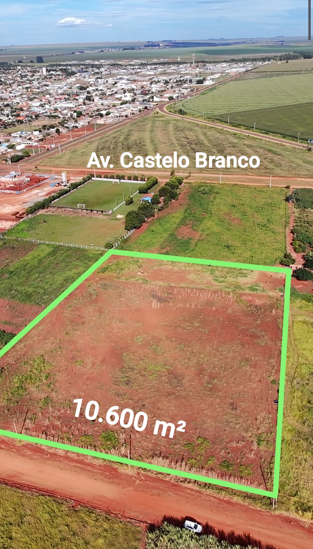 Terreno amplo à venda com 10.600 m² no Bairro BAIRRO SANTA LUZIA em São Gabriel do Oeste