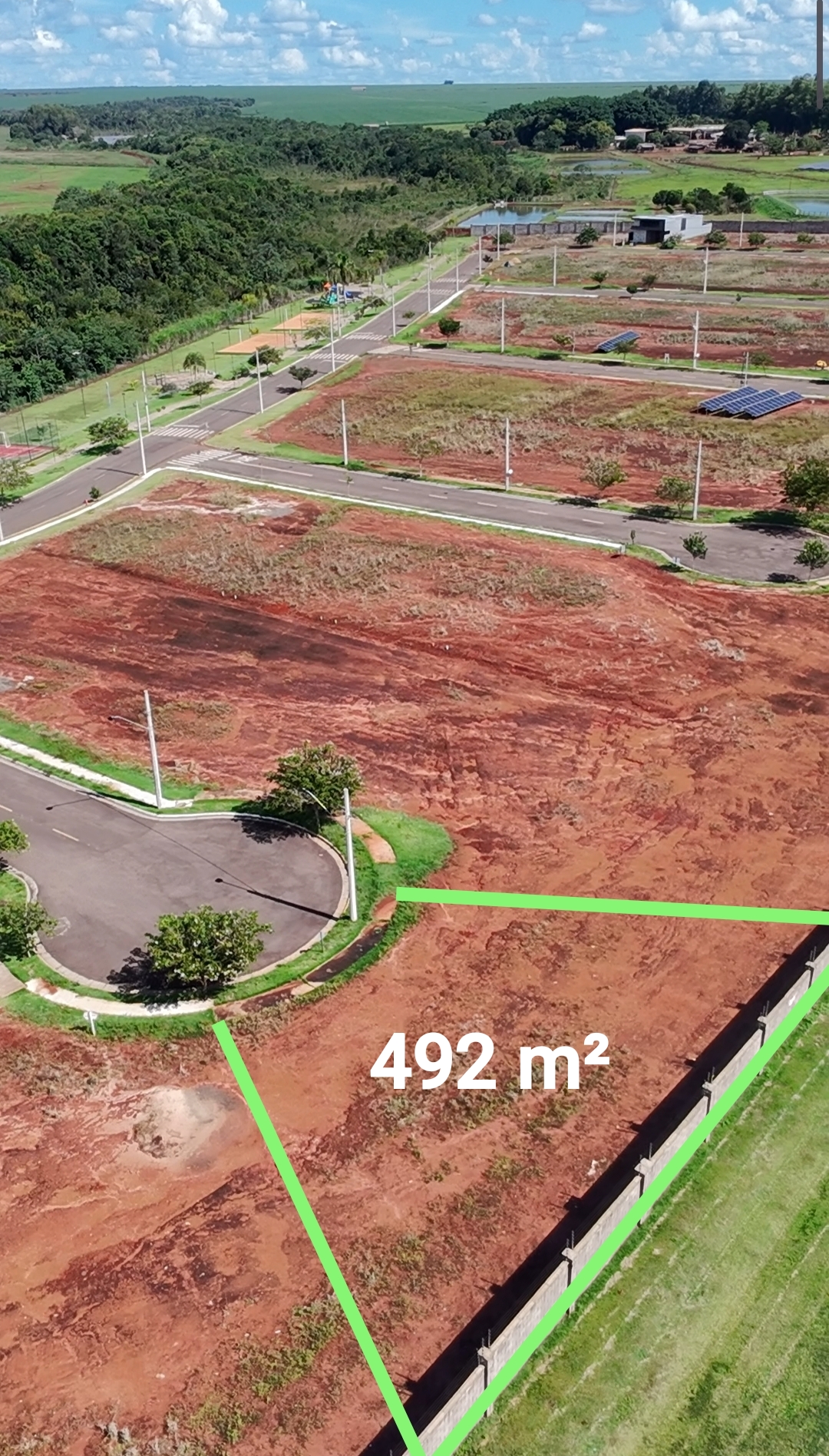 Terreno à venda com 492 m² no Condomínio Alto da Boa Vista em São Gabriel do Oeste