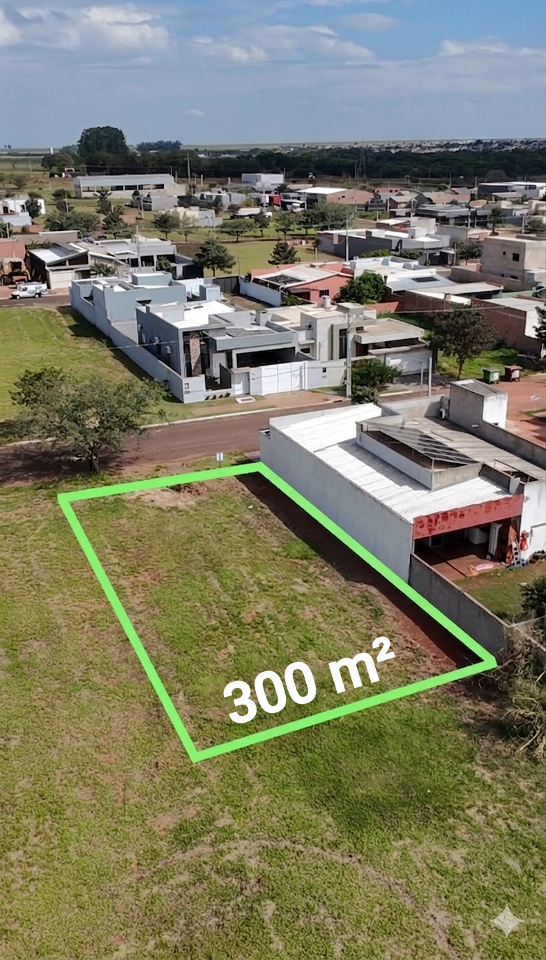 Terreno à venda com 300 m² no Bairro Cidade Jardim 1 em São Gabriel do Oeste