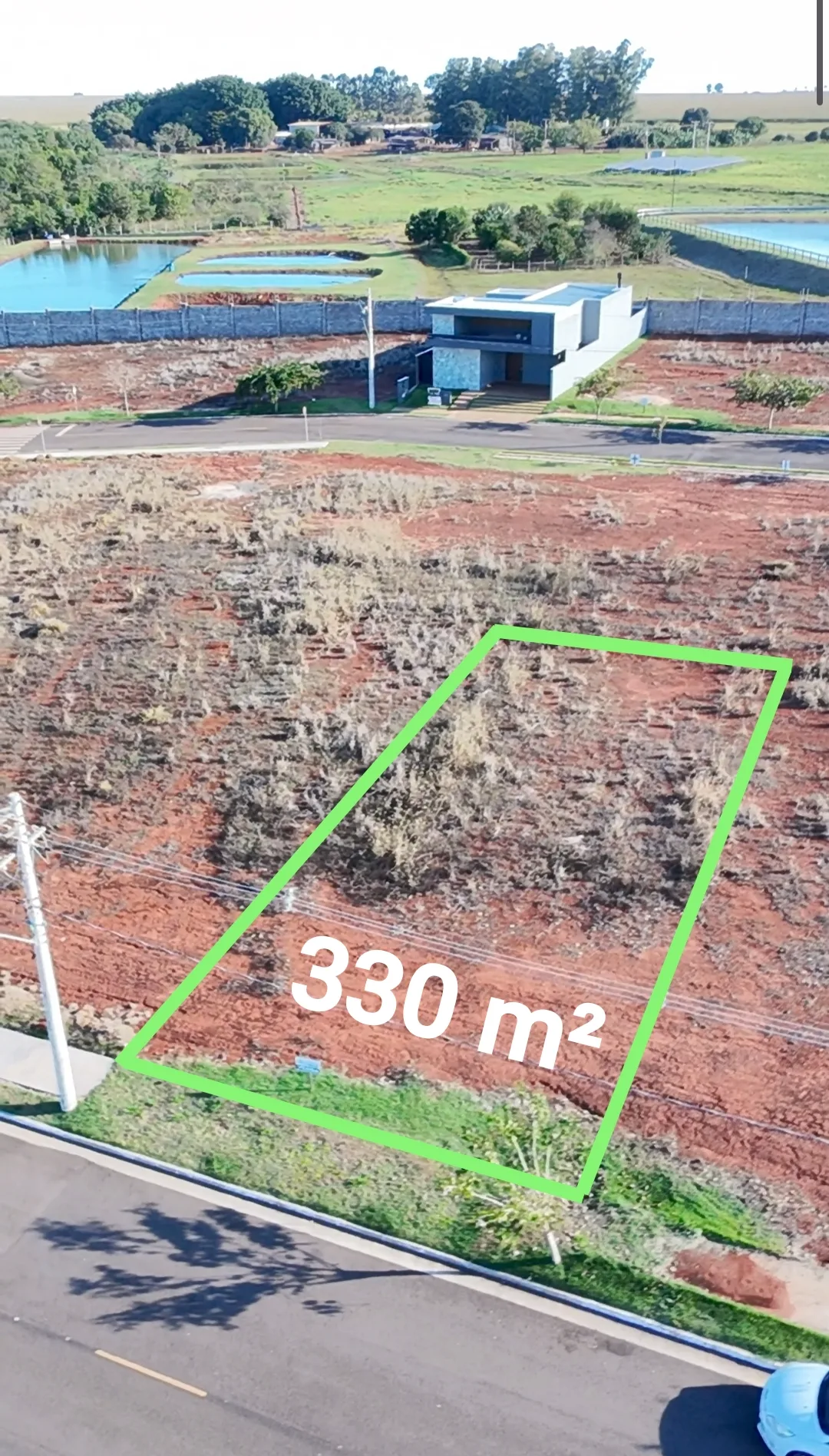 Terreno à venda com 330 m² no Condomínio Alto da Boa Vista em São Gabriel do Oeste